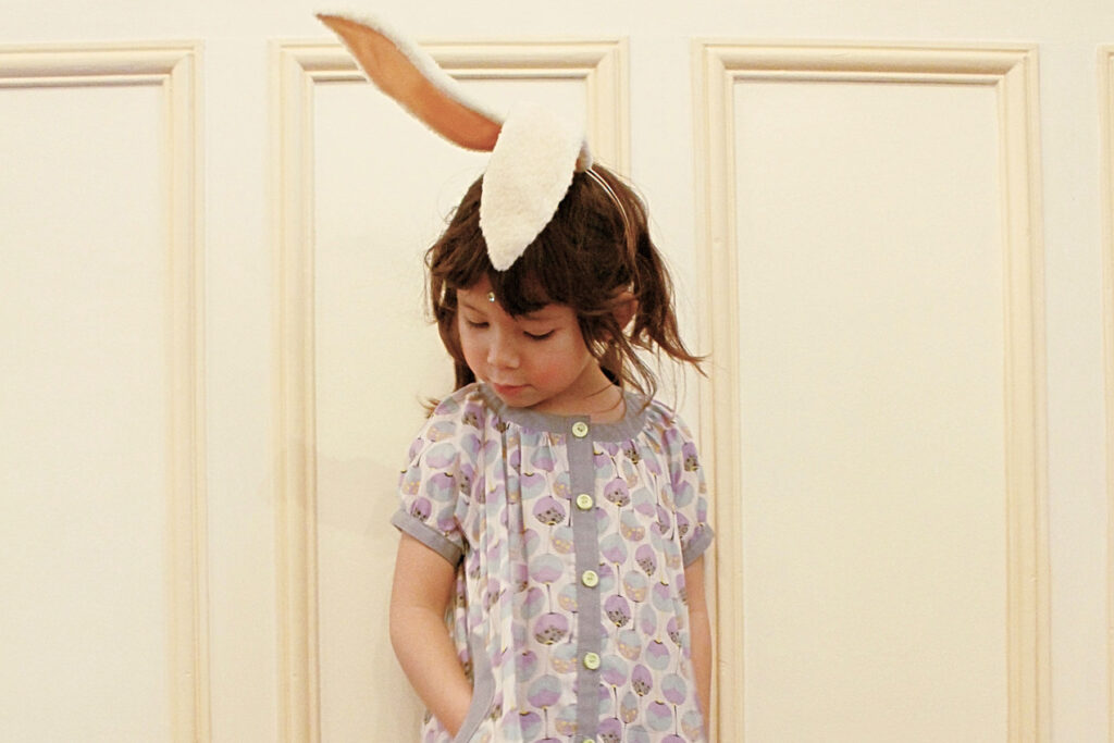 丸ギャザーワンピース